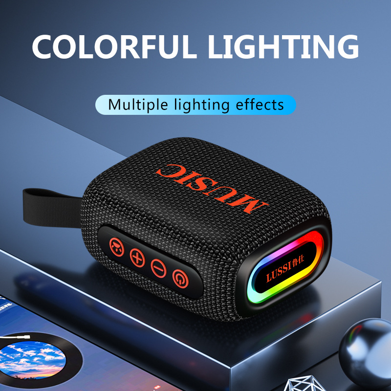Audio Music Spotify - Alto-falante Bluetooth sem fio portátil à