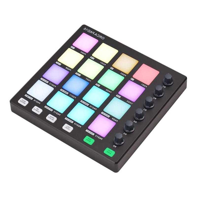 Audio Music Dj - Controlador PAD16 Teclado DJ Estúdio de
