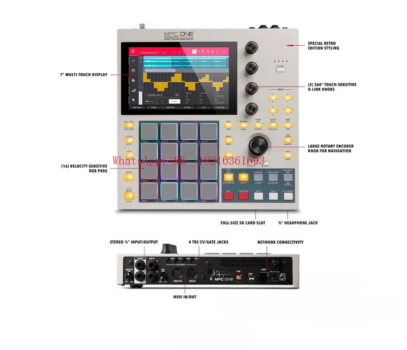 Midi Controller Pad - Controlador de Teclado Arranjador 2026GOOD com