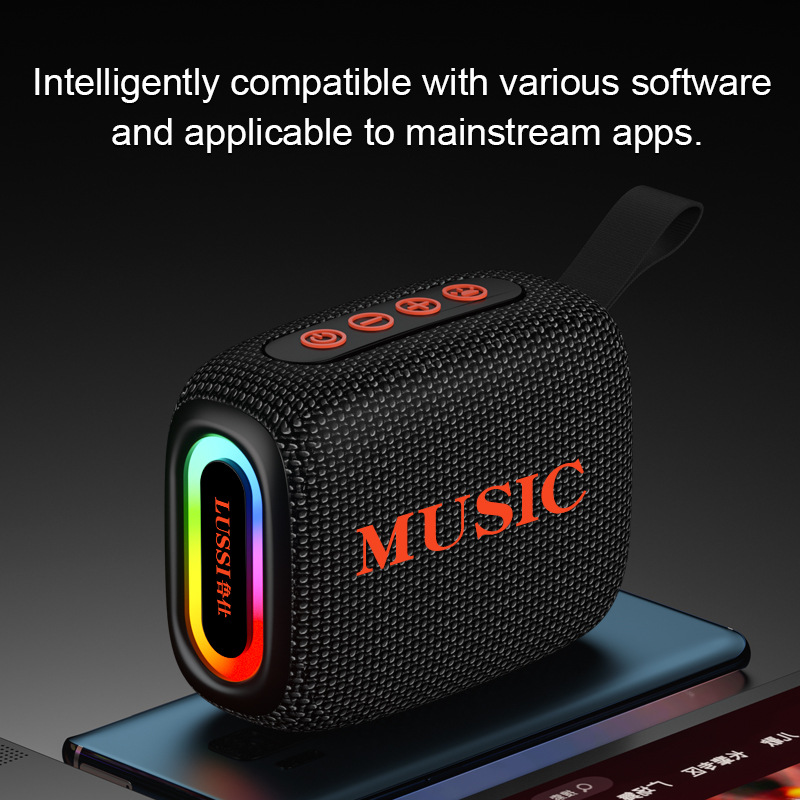 Alto-falante Bluetooth sem fio - Audio Music Spotify avaliação e preço
