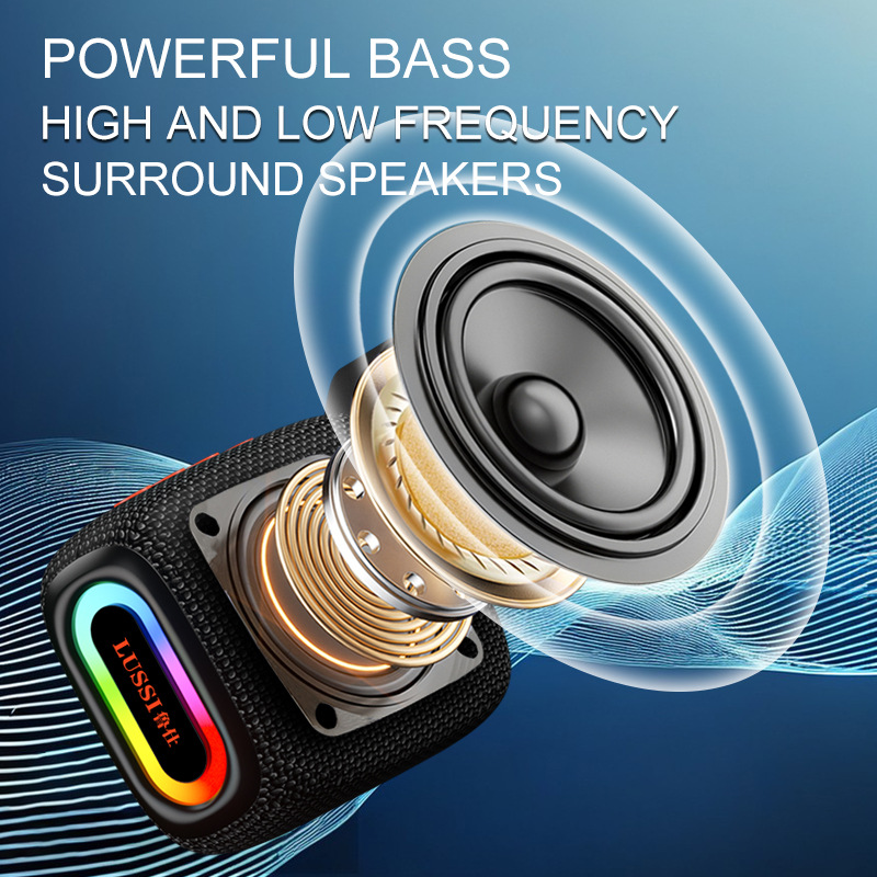 Alto-falante Bluetooth sem fio - Audio Music Spotify avaliação e preço