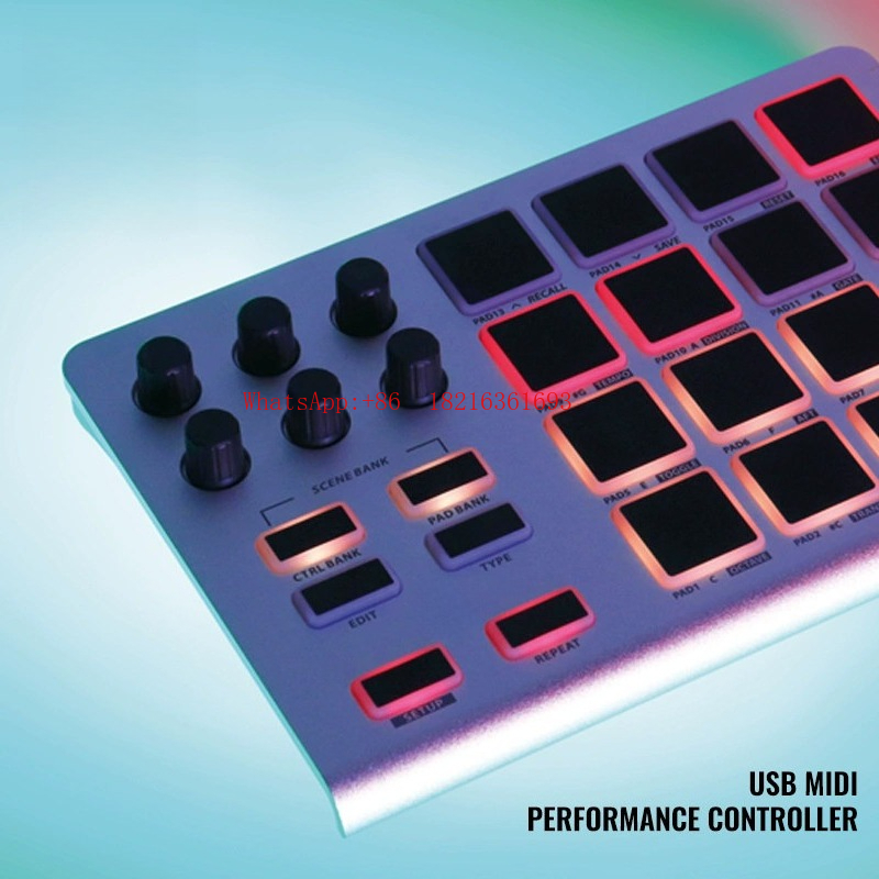 20.26NOVO Teclado Controlador  - Midi Controller Pad avaliação e preço