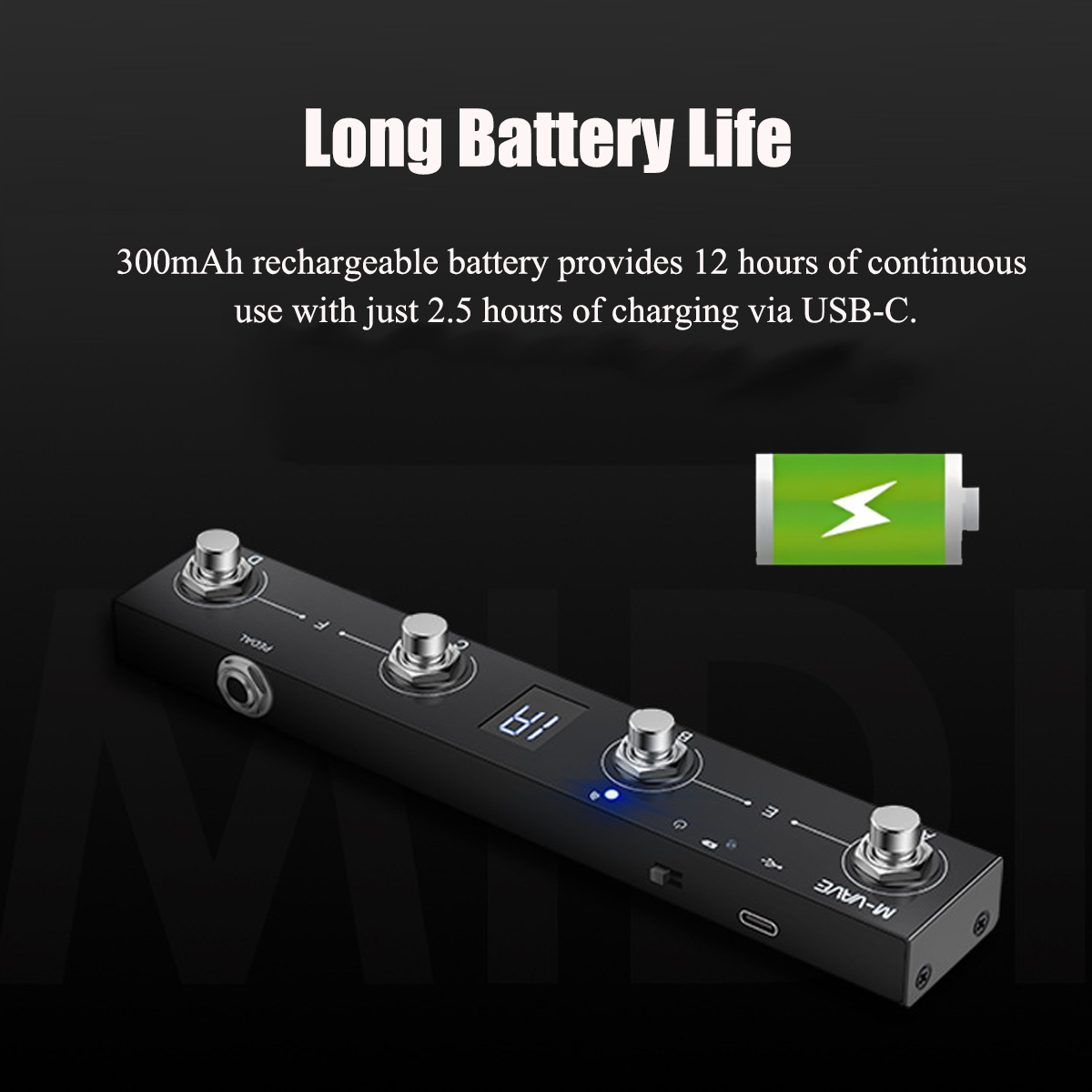 Controlador MIDI Bluetooth M-V - Midi Controller Pad avaliação e preço