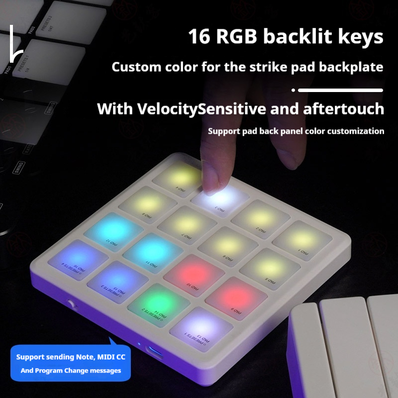 Controlador de Pad de Bateria  - Midi Controller Pad avaliação e preço