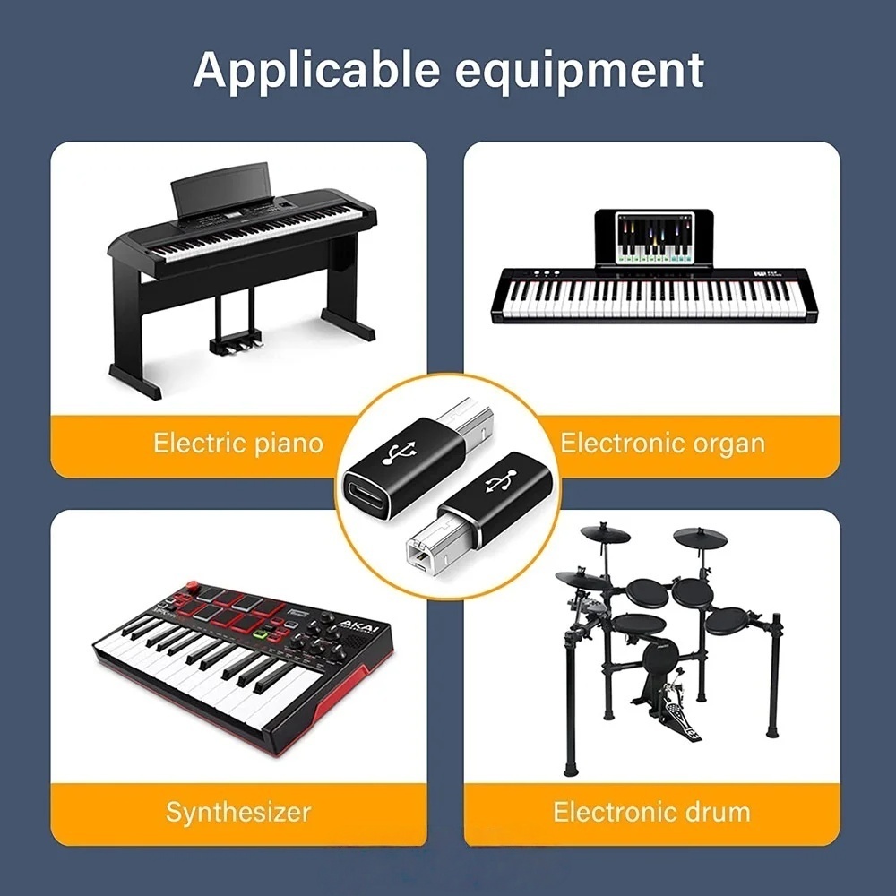 Adaptador USB B Masculino para - Midi Controller Pad avaliação e preço