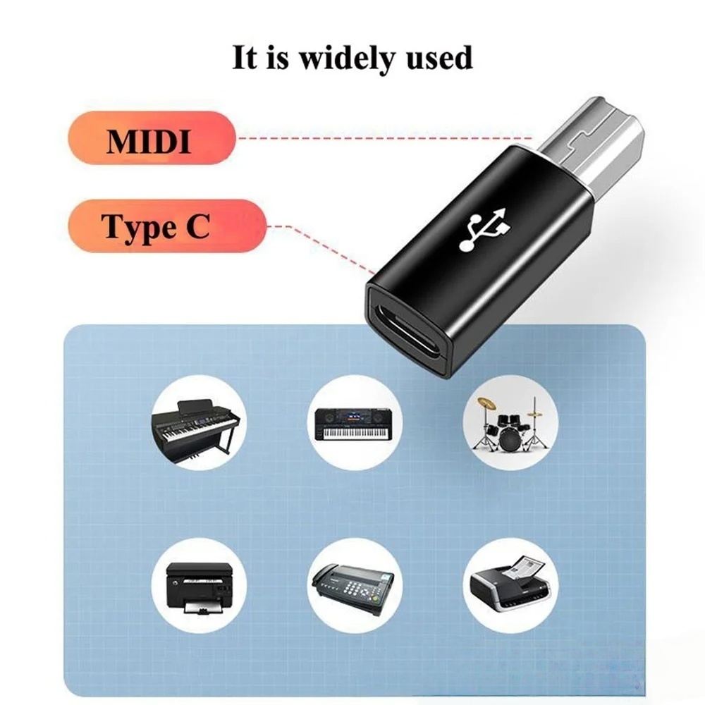 Adaptador USB B Masculino para - Midi Controller Pad avaliação e preço