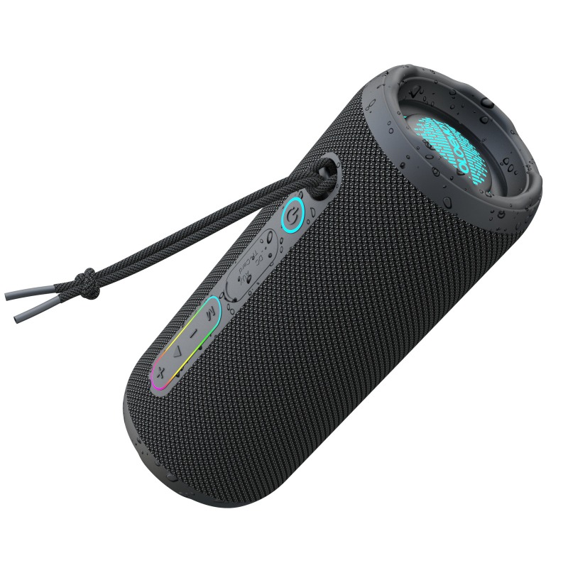 Alto-falante bluetooth à prova - Audio Music Spotify avaliação e preço